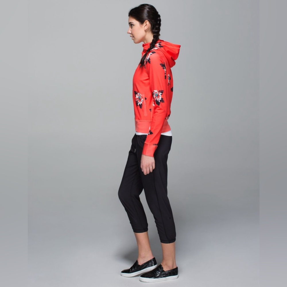 Lululemon Namaskar Hoodie Atomic Flower Parfait Pink Atomic Red Jacket Coral 2 - Picture 3 of 11